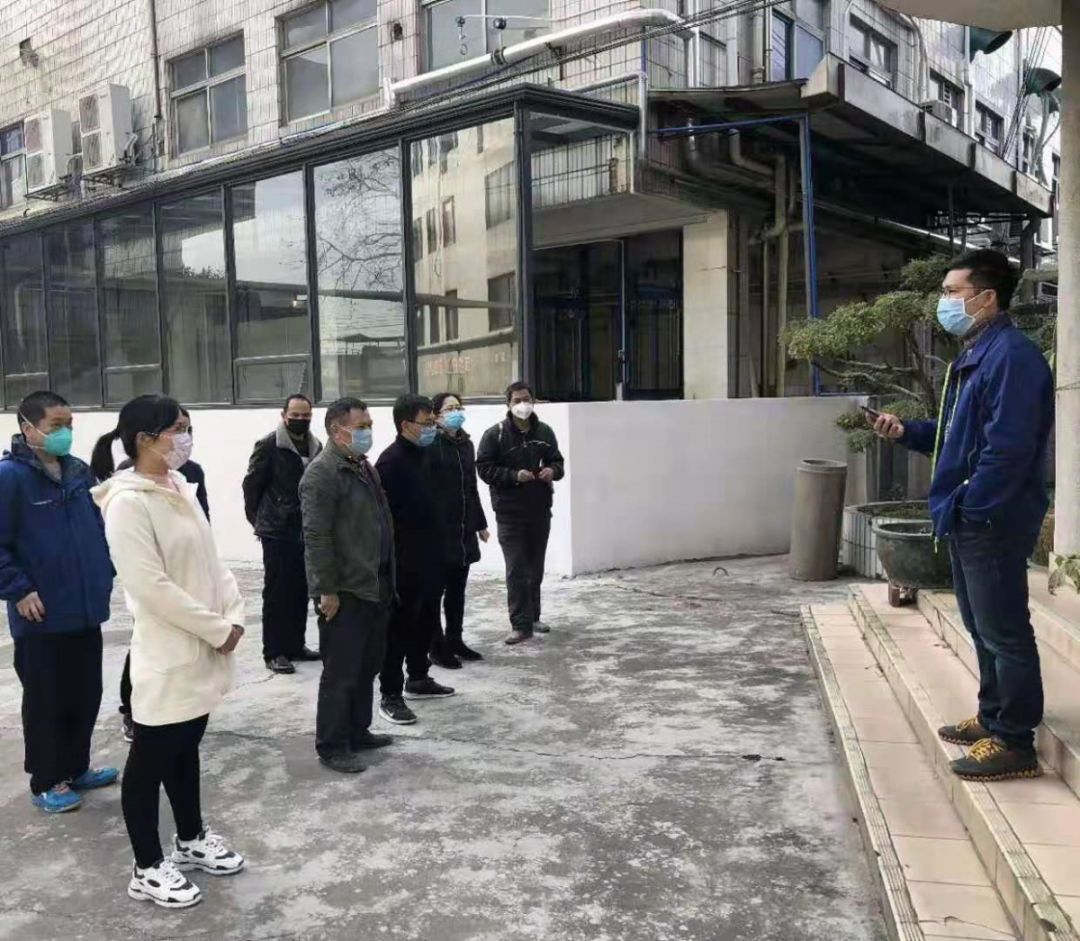 白云山皇冠现金振隆厂外车间开展复工复产清静生产培训